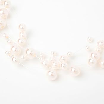 n312d【淡水真珠✧】華パールネックレス　結婚式　パーティー　成人式　二次会 楽天市場】【日本製】コットンパール ネックレス レディース